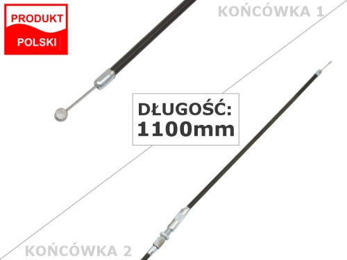 LINKA GAZU SIMSON SR50 SR80 CZARNA 