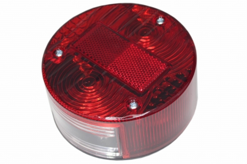 LAMPA TYŁ SIMSON / MZ OKRĄGŁA CZERWONA 