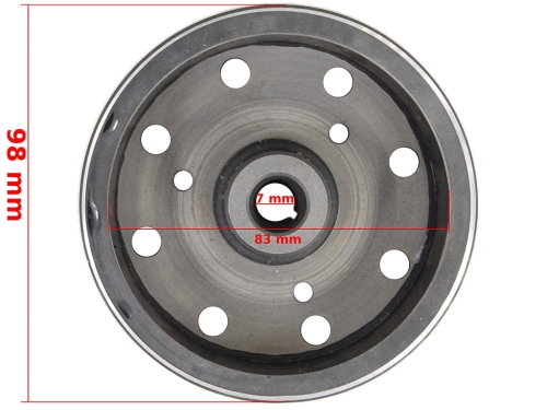 KOŁO ZAMACHOWE VAPE NOWY MODEL AKA ELECTRIC 12V 