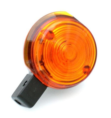 KIERUNKOWSKAZ MZ / SIMSON OKRĄGŁY POMARAŃCZ PRZÓD 