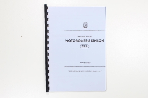 KATALOG INSTRUKCJA OBSŁUGI SIMSON SR2 