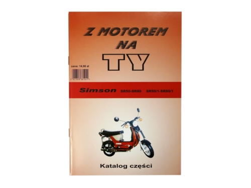 KATALOG Z MOTOREM NA TY - SIMSON SR50 SR80 SR50/1 