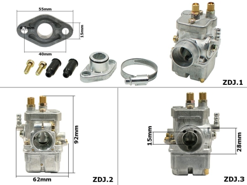 GAŹNIK SIMSON S70 S83 SR80 BING 17/15/1101 70km/h 