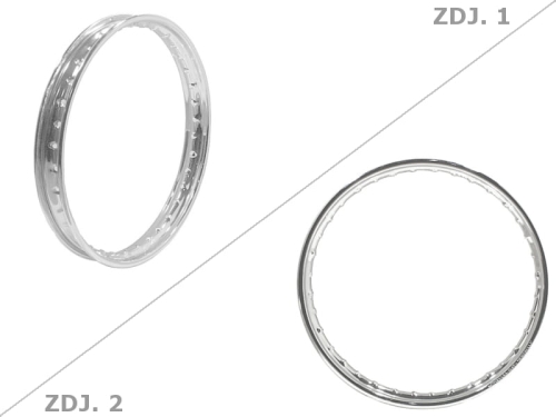 FELGA 16'' 1,50 SIMSON S51 CHROM FEZ 