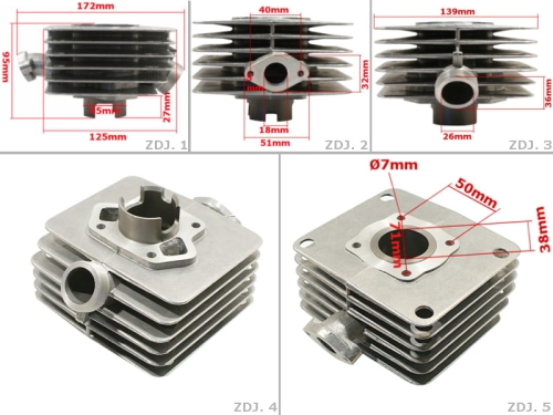 CYLINDER SIMSON S51 POLEROWANY ALM 
