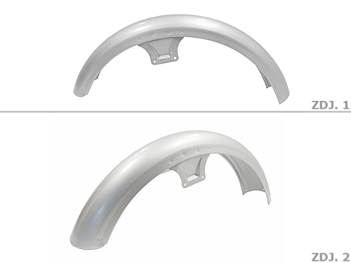 BŁOTNIK PRZÓD SIMSON S50 S51 S70 METAL SREBRNY ORG 