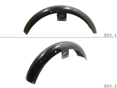 BŁOTNIK PRZÓD SIMSON S51 METAL CZARNY HUN 