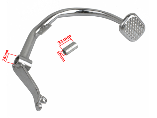 DŹWIGNIA HAMULCA NOŻNEGO STREET MOTOROWER 