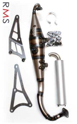 TŁUMIK SUZUKI APRILIA ALUMINIOWY 