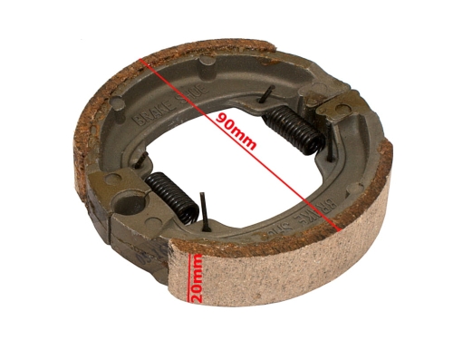 SZCZĘKI HAMULCA SUZUKI AD50 