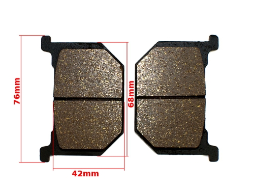 KLOCKI HAMULCA SUZUKI GN400TT GN250 GS250 GSX400 