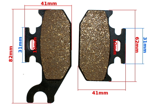 KLOCKI HAMULCA SUZUKI-LT-A 400 LT-A 450LT-A500 SBP 