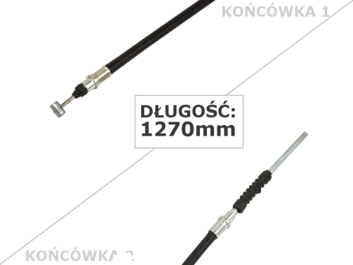 LINKA HAMULCA PRZÓD SUZUKI AD50 STANDARD 