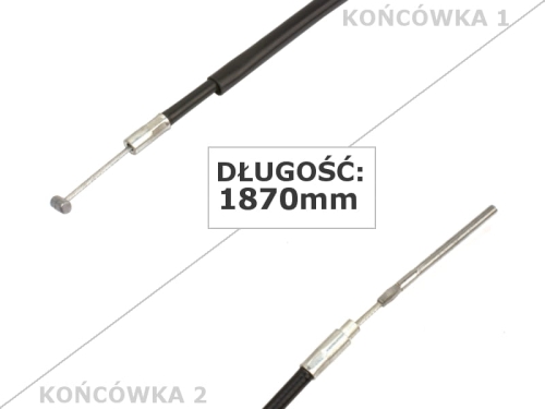 LINKA HAMULCA TYŁ SUZUKI AD50 STANDARD 