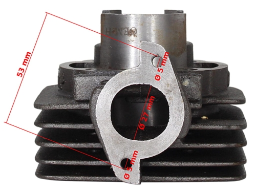 CYLINDER SUZUKI AD50 ST 2T 