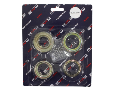 ZESTAW ŁOŻYSK GŁÓWKI RAMY HONDA PEUGEOT 50-125 RMS 