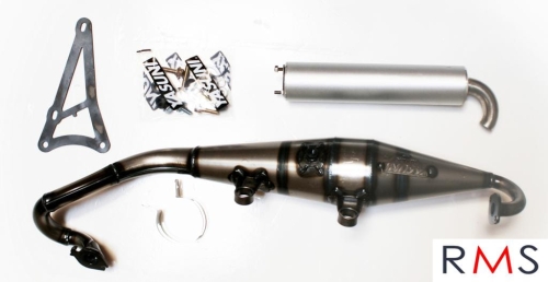 TŁUMIK MINARELLI HORIZONTAL ALUMINIOWY 