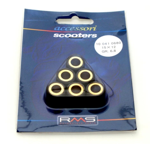 ROLKI WARIATORA 15x12mm 6,8gr RMS 