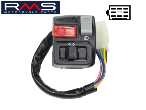 PRZEŁĄCZNIK ŚWIATEŁ LEWY MBK BOOSTER 50 RMS 