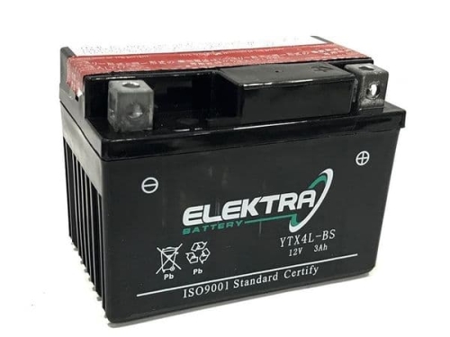 AKUMULATOR ELEKTRA YTX4L-BS 12V 3Ah RMS 