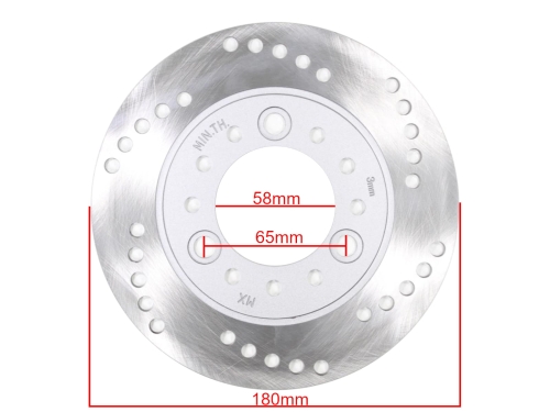 TARCZA HAMULCA TYŁ QUAN 2T KYMCO 