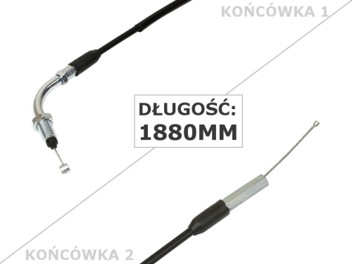 LINKA GAZU ZIPP QUANTUM 50 2T ROMET RXL 2100mm 