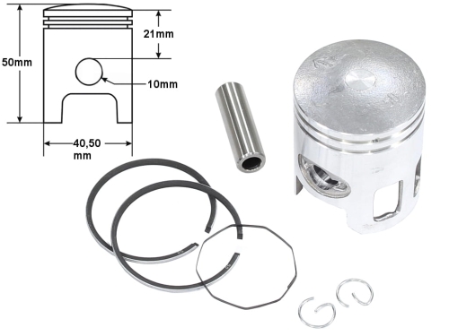 TŁOK YAMAHA JOG50 40,50 2-SZLIF 