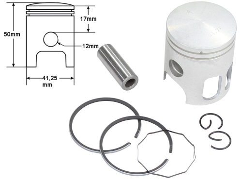 TŁOK YAMAHA DT 41,25 1-SZLIF 