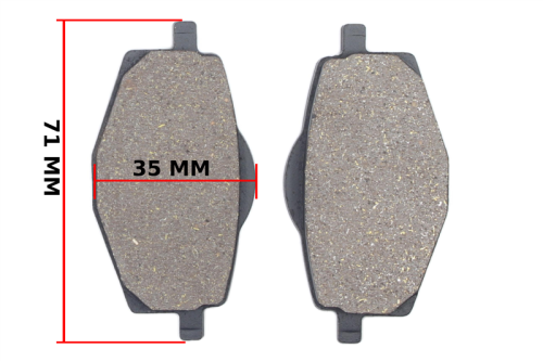 KLOCKI HAMULCA YAMAHA DT 125 R E LC FM 