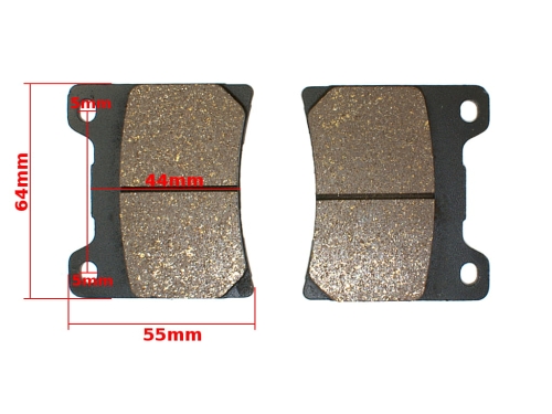 KLOCKI HAMULCA YAMAHA TZ125(F) FZR600 FZ750 YFZ750 