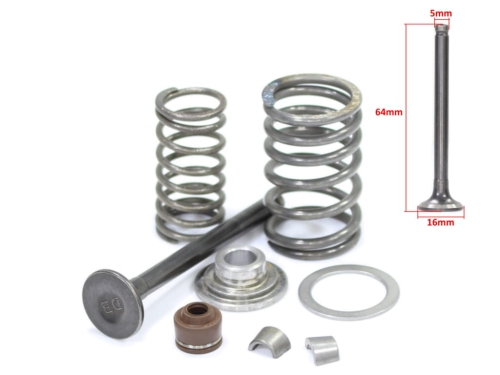 ZAWÓR GY6 WYDECHOWY ZESTAW 