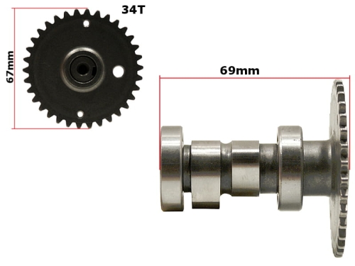 WAŁEK ROZRZĄDU GY6-50 