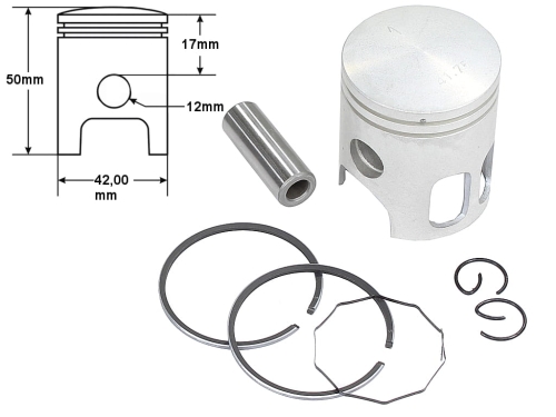 TŁOK YAMAHA DT 42,00 4-SZLIF 