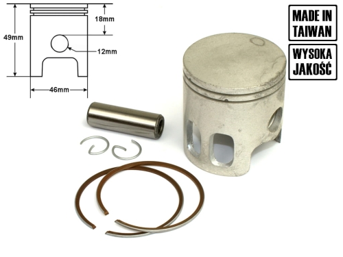 TŁOK YAMAHA DT LC 46mm TUNING TAIWAN 