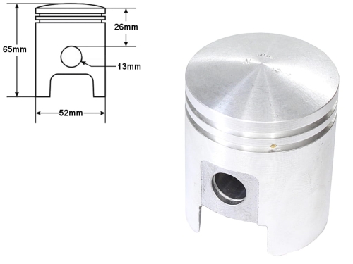 TŁOK WSK 125 N 52,00 