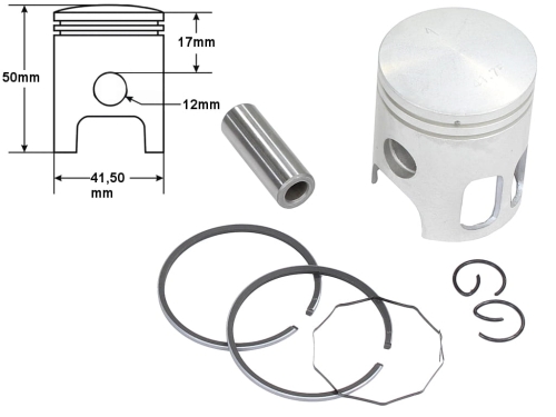 TŁOK YAMAHA DT 41,75 3-SZLIF 