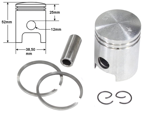 TŁOK SIMSON S51 38,50 2-SZLIF STD 
