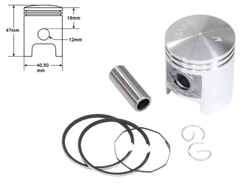 TŁOK PEUGEOT BUXY 0,50 2-SZLIF 