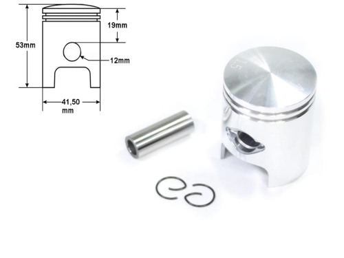 TŁOK PIAGGIO TYPHOON AIR COOL 50CC 41,5MM STD BZ P 
