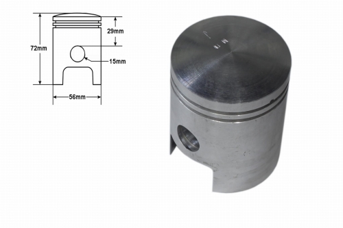 TŁOK MZ ETZ 150 56,00mm NOMINAŁ ZŁOTECKI PL 