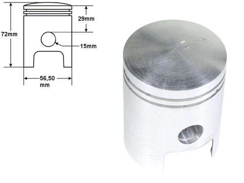TŁOK MZ ETZ 150 56,50 1-SZLIF PL 