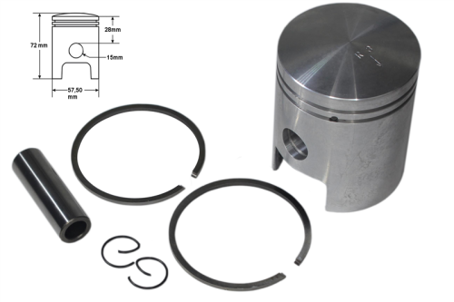 TŁOK MZ ETZ 150 57,50mm R3 ZŁOTECKI KPL. PL 