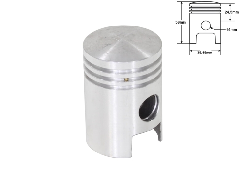 TŁOK JAWKA 50 38,48mm 2 SZLIF ALM 