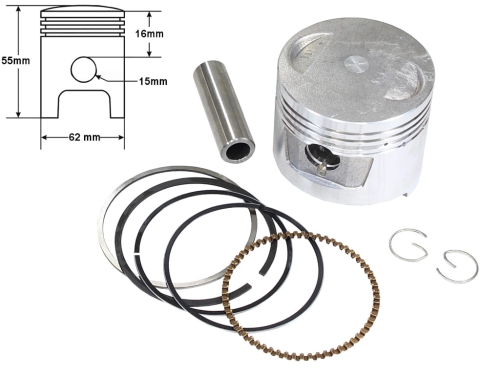 TŁOK CG 150CC KOMPLETNY 