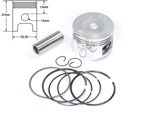 TŁOK GY6 125CC 52,5MM STD 