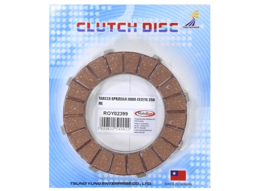 TARCZA SPRZĘGŁA JAWA CEZETA 350 5 TARCZ KPL. ML 