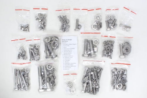 ŚRUBY WSK M21W2S1 SPORT NA CAŁY MOTOR TI 