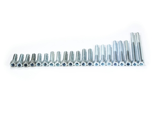 ŚRUBY SILNIKA WSK125 KPL IMBUS 