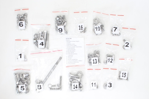 ŚRUBY WFM M06 KPL NA CAŁY MOTOR 