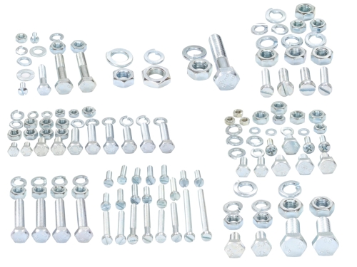 ŚRUBY WSK 125 B1 KPL NA CAŁY MOTOR 